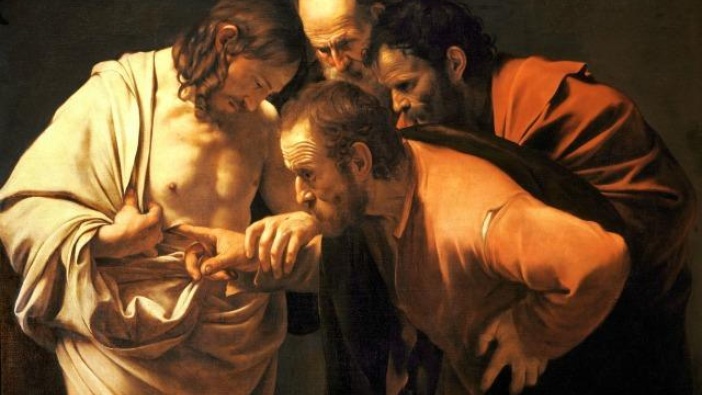 VIII postaja: Uskrsnuli Isus utvrđuje vjeru Tome Apostola