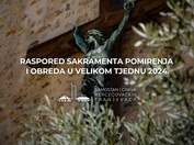 Raspored ispovijedi i obreda Velikoga tjedna 2024.