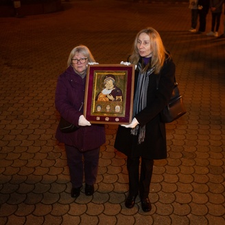 Doček ikone Kraljice Franjevačke obitelji