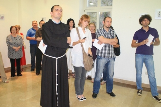 Fra Tihomirova prva samostalna izložba