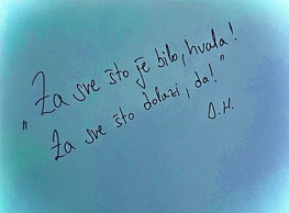 Plod ruku svojih ti ćeš uživati!