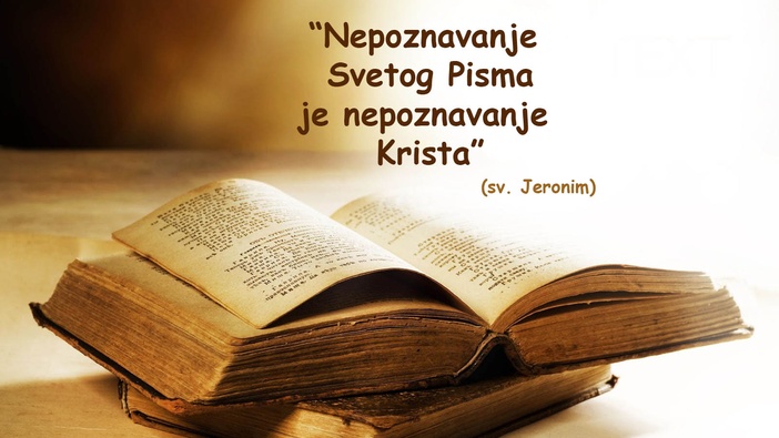 Živa je riječ Božja