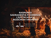 Raspored božićne ispovijedi i svetih misa 2023.