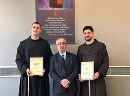 Fra Lucijanu i fra Antoniju uručena dekanova nagrada