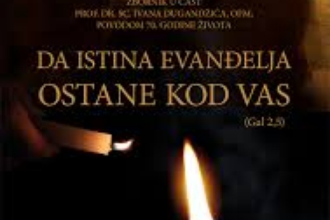 Predstavljanje zbornika u čast prof. dr. fra Ivana Dugandžića