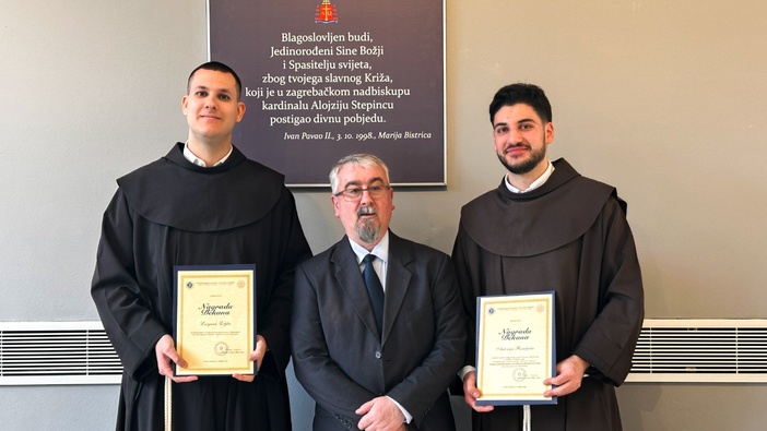 Fra Lucijanu i fra Antoniju uručena dekanova nagrada